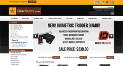 Desktop Screenshot of gunsafes.com